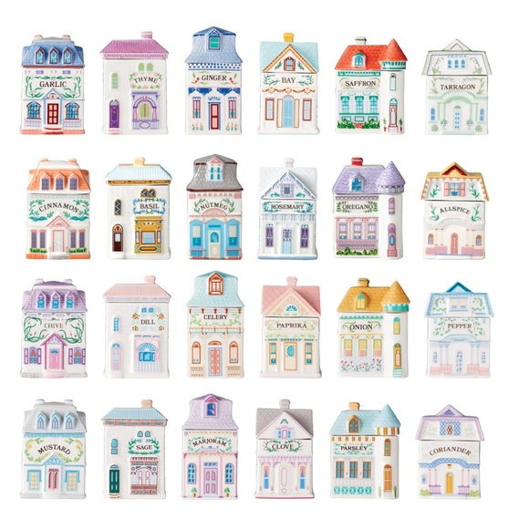 Lenox Spice Village 24-Piece Spice Jar Set - 2025 - New in Box! - Picture 2 of 7